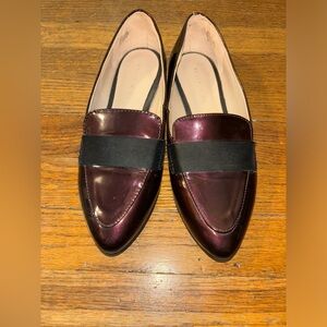 Size 6.5 Kelly & Katie Patent Pointed Toe Loafers